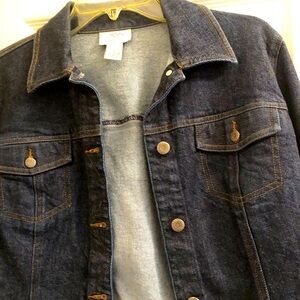 Loft womens denim jacket size 6